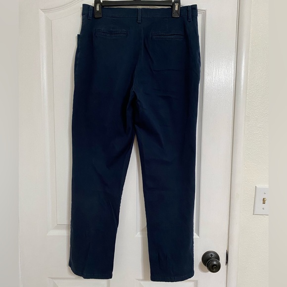 Navy Blue Lee All Day Pants - Picture 3 of 5